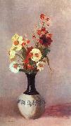 Odilon Redon Vase of Flowers Germany oil painting artist